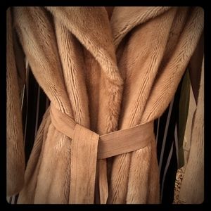 Vintage faux fur coat